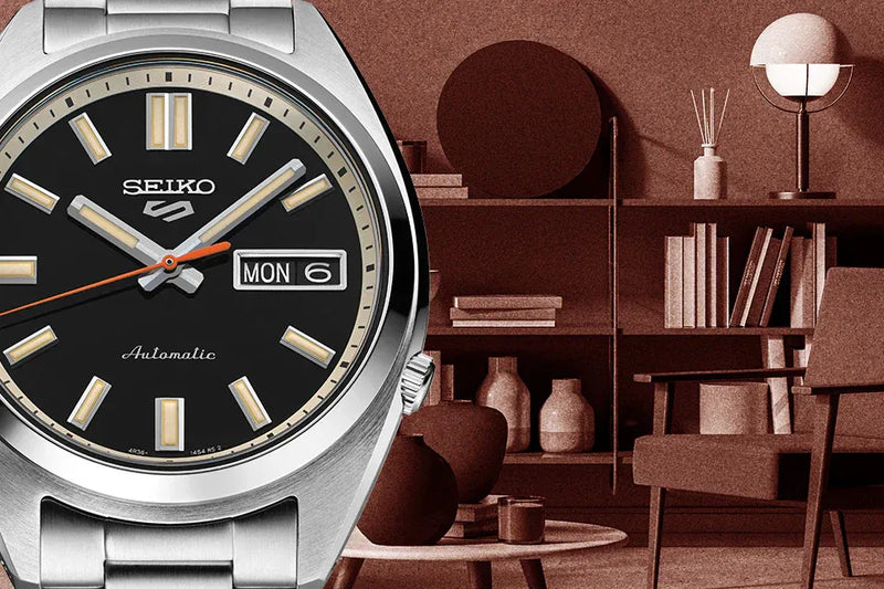 Seiko 5 Sports SNXS Series Automatic Black Dial Silver Steel Strap Watch for Men - SRPK89K1 Buy Now By Seiko