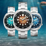Seiko Prospex US Special Edition Automatic Blue Dial Silver Steel Strap Watch for Men - SRPH59 Buy Now By Seiko