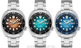 Seiko Prospex US Special Edition King Turtle Automatic Brown Dial Silver Steel Strap Watch for Men - SRPH55 Buy Now By Seiko