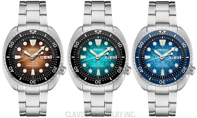 Seiko Prospex US Special Edition King Turtle Automatic Brown Dial Silver Steel Strap Watch for Men - SRPH55 Buy Now By Seiko