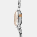 Seiko Presage Cocktail Time Skydiving Automatic Diamonds Mother of Pearl Dial Silver Steel Strap Watch for Women - SRE009J1