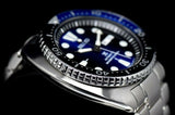 Seiko Prospex Deep Blue Batman Turtle Diver's Automatic Blue Dial Silver Steel Strap Watch for Men - SRPC25J1 Buy Now By Seiko