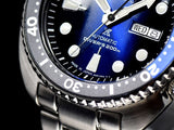 Seiko Prospex Deep Blue Batman Turtle Diver's Automatic Blue Dial Silver Steel Strap Watch for Men - SRPC25J1 Buy Now By Seiko