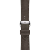 Tissot Chemin des Tourelles Automatic Powermatic 80 Ivory Dial Green Leather Strap Watch for Men - T139.407.16.261.00