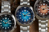 Seiko Prospex US Special Edition King Turtle Automatic Brown Dial Silver Steel Strap Watch for Men - SRPH55 Buy Now By Seiko
