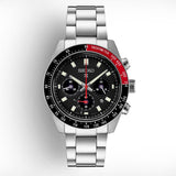 Seiko Prospex Speedtimer Solar Chronograph Black Dial Silver Steel Strap Watch for Men - SSC915 Buy Now By Seiko