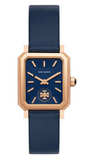 Tory Burch Robinson Quartz Blue Dial Blue Leather Strap Watch for Women - TBW1511