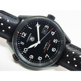 Tag Heuer Carrera Calibre 5 Drive Timer Black Dial Black Leather Strap Watch for Men - WAR2A80.FC6337 Buy Now By Tag Heuer