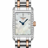 Shop Longines Dolcevita Diamonds Mother of Pearl White Dial Two Tone Steel Strap Watch for Women - L5.258.5.89.7 in USA