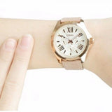 Fossil Cecile White Dial Beige Leather Strap Watch for Women - AM4532 Buy Now By Fossil