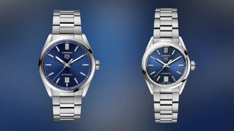 Tag Heuer Carrera Blue Dial Silver Steel Strap Watch for Women - WBN2411.BA0621 Buy Now By Tag Heuer