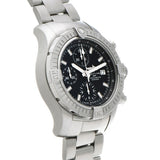 Shop Breitling Avenger Chronograph 43 Black Dial Silver Steel Strap Watch for Men - A13385101B1A1 in USA