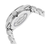 Bulova BVA Dual Aperture Black Dial Silver Steel Strap Watch for Men - 96A119
