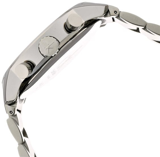 Shop Calvin Klein City Chronograph Blue Dial Silver Steel Strap Watch for Men - K2G2714N in USA