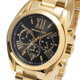Michael Kors Bradshaw Black Dial Gold Steel Strap Watch for Women - MK5739 Buy Now By Michael Kors