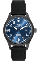 IWC Pilot’s Watch Mark XVIII Edition “Laureus Sport for Good Foundation" Blue Dial Black Nylon Strap Watch for Men - IW324703 Buy Now By IWC