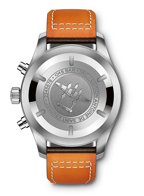 Shop IWC Pilot's Watch Chronograph Edition Brown Dial Brown Leather Strap Watch for Men - IW377713 in USA