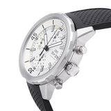Shop IWC Aquatimer Chronograph White Dial Black Rubber Strap Watch for Men - IW376801 in USA