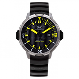 IWC Aquatimer Automatic 2000 Black Dial Black Rubber Strap Watch for Men - IW358001 Buy Now By IWC