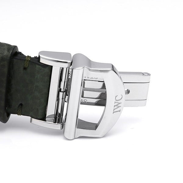 IWC Portofino Automatic Automatic Green Dial Green Leather Strap Watch for Women - IW357412 Buy Now By IWC