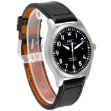 IWC Pilot's Mark XVIII 40mm Black Dial Black Leather Strap Watch for Men - IW327001 Buy Now By IWC