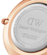 Daniel Wellington Petite Sheffield White Dial Black Leather Strap Watch For Women - DW00100174 Buy Now By Daniel Wellington