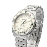 Shop Gucci Dive Quartz White Dial Silver Steel Strap Watch For Men - YA136336 in USA