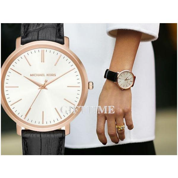 Michael Kors Jaryn Quartz White Dial Black Leather Strap Watch For Women - MK2472 Buy Now By Michael Kors