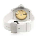 Shop Gucci Dive Automatic Transparent Dial White Rubber Strap Watch For Men - YA136343 in USA