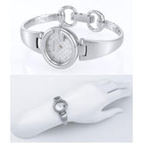 Gucci Guccissima Quartz Silver Dial Silver Steel Strap Watch For Women - YA134511 Buy Now By Gucci