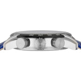 Versace V-Ray Chronograph Quartz Blue Dial Blue Leather Strap Watch for Men - VE2I00721 Buy Now By Versace