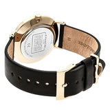 Coach Perry Black Dial Black Leather Strap Watch for Women - 14503333-C Buy Now By Coach