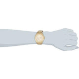 Guess Mini Phantom Diamonds Gold Dial Gold Steel Strap Watch for Women - W0235L5 Buy Now By Guess