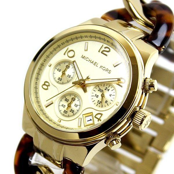 Michael Kors Runway Gold Dial Two Tone Steel Strap Watch for Women - MK4222 Buy Now By Michael Kors