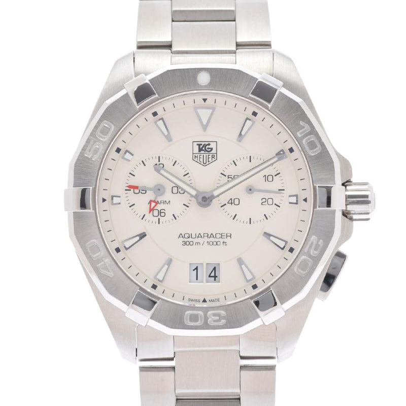 Tag Heuer Aquaracer White Dial Watch for Men - WAY111Y.BA0928 Buy Now By Tag Heuer