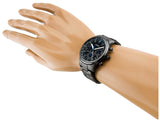 Fossil Goodwin Chrono Analog Black Dial Grey Steel Strap Watch for Men - FS5518 Buy Now By Fossil