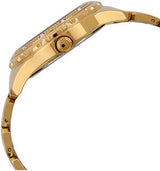 Guess Siren Diamonds Silver Dial Gold Steel Strap Watch for Women - W0442L2 Buy Now By Guess