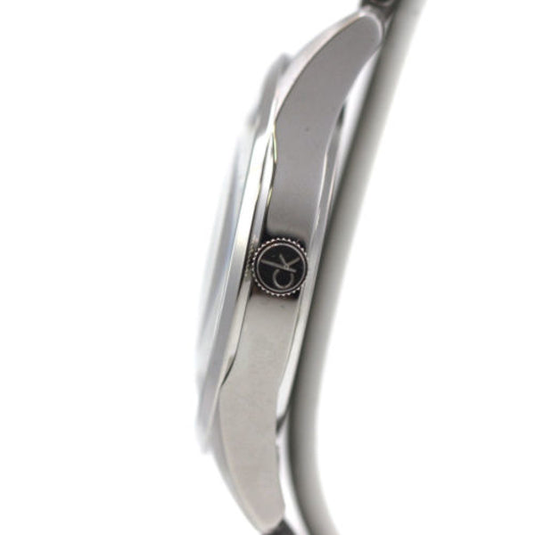 Shop Calvin Klein Bold Grey Dial Silver Steel Strap Watch for Men - K2241107 in USA