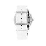 Calvin Klein Accent White Dial White Leather Strap Watch for Women - K2Y2Y1K6 Buy Now By Calvin Klein