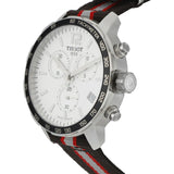 Tissot Quickster Chronograph NBA Toronto Raptors White Dial Two Tone NATO Strap Watch for Men - T095.417.17.037.16 Buy Now By Tissot