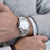 Citizen Tsuyosa Automatic White Dial Silver Steel Strap Watch For Men - NJ0150-81A Buy Now By Citizen