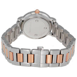 Marc Jacobs Roxy White Dial Two Tone Steel Strap Watch for Women - MJ3553