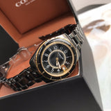 Coach Preston Black Dial Black Steel Strap Watch for Women - 14503461 Buy Now By Coach