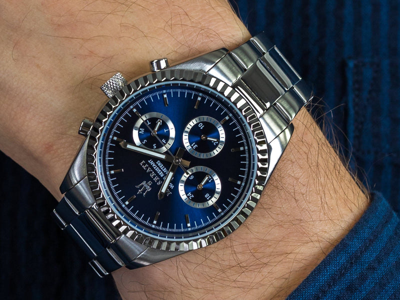 Maserati Competizione Chronograph Quartz Blue Dial Watch For Men - R8853100022 Buy Now By Maserati