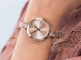 Michael Kors Jaryn Analog Gold Dial Pink Steel Strap Watch For Women - MK4343 Buy Now By Michael Kors