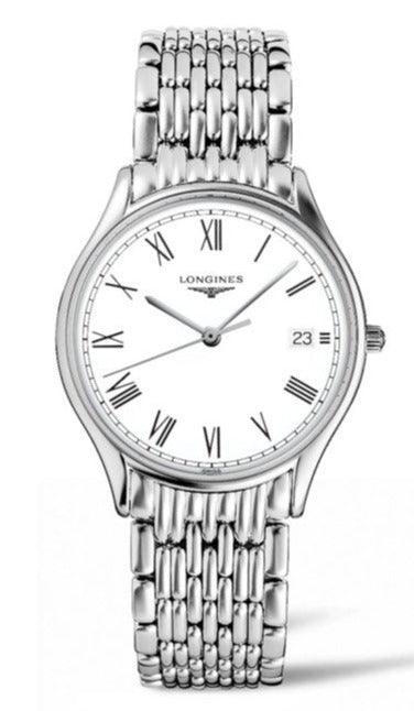 Shop Longines Lyre White Dial Silver Stainless Steel Watch for Women - L4.259.4.11.6 in USA