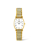 Longines La Grande Classique de Longines Tonneau 22 Gold Watch for Women - L4.205.2.11.7 Buy Now By Longines