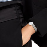 Longines La Grande Classique Diamonds White Dial Silver Steel Strap Watch for Women - L4.209.4.87.6 Buy Now By Longines
