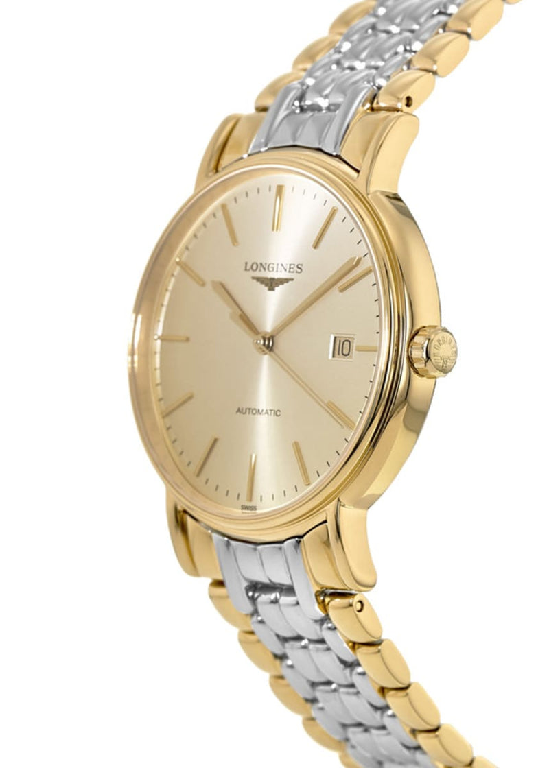 Longines Presence 38.5mm Automatic Stainless Steel Watch for Men - L4.921.2.32.7 Buy Now By Longines
