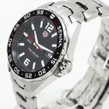 Shop Tag Heuer Formula 1 Senna Limited Edition Black Dial Silver Steel Strap Watch for Men - WAZ1012.BA0883 in USA